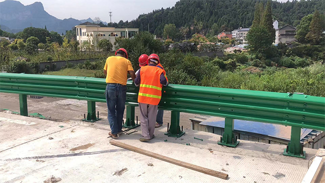 湛江高速公路护栏板的维护确保道路安全的关键环节